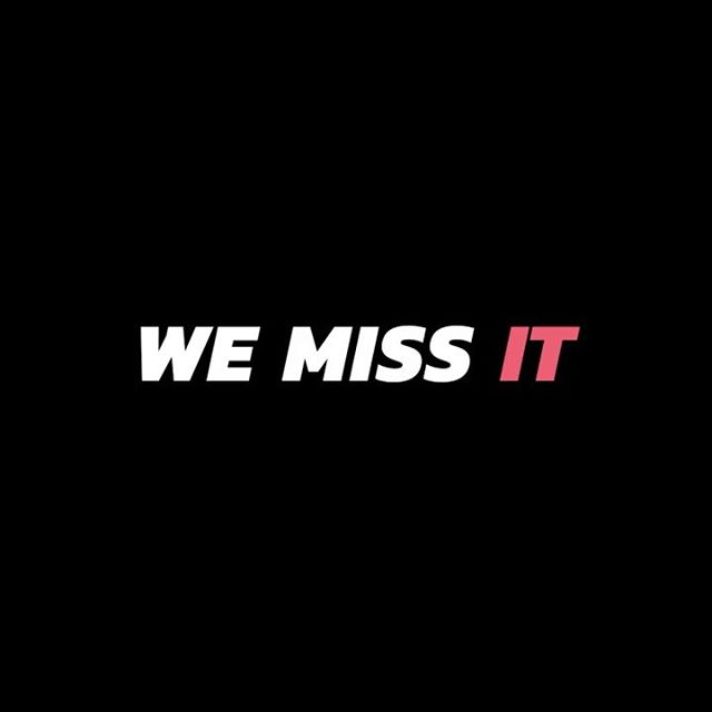 We miss IT for sure. Looking forward to see you all again. We miss IT for sure. Looking forward to see you all again.