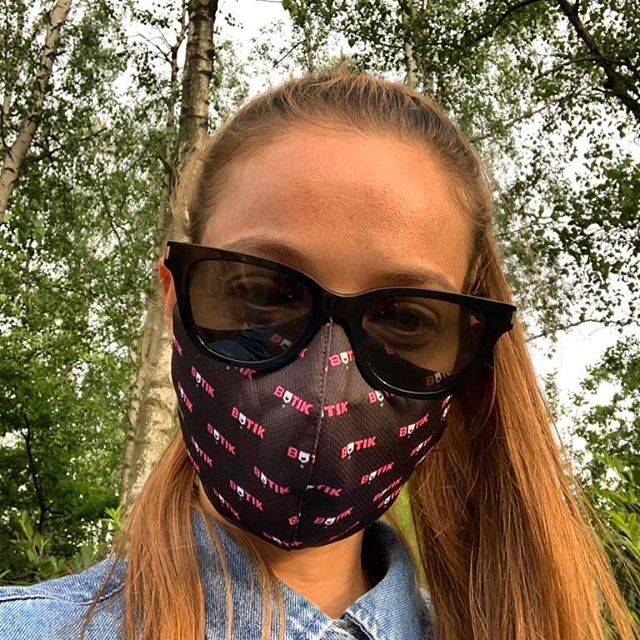 First delivery of our BUTIK facemasks. First delivery of our BUTIK facemasks.